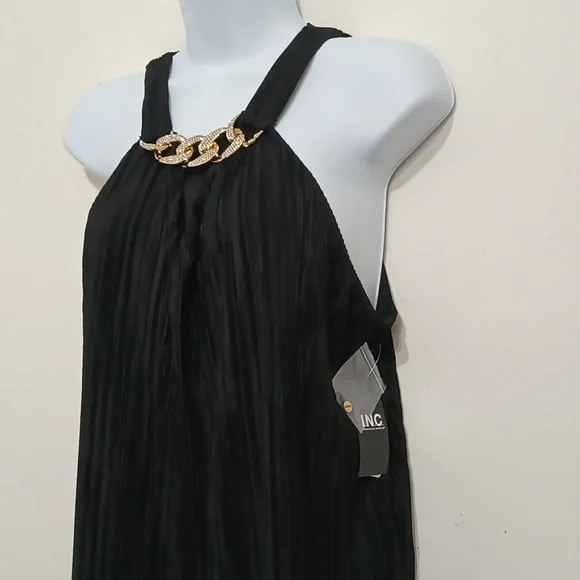 NWTπFREE GIFT INCLUDED Raffle Double-Layer Gold Crystal Chain Necklace Blouse - Picture 12 of 17